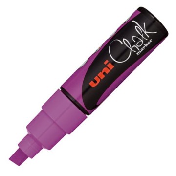 Marker kredowy UNI PWE-8K CHALK 8,0 fioletowy
