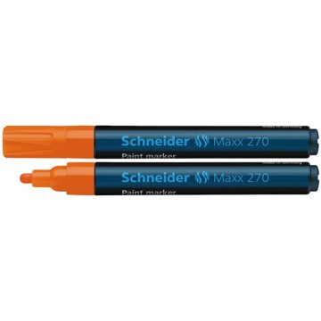 Marker olejowy SCHNEIDER 270 3,0mm pomarańcz