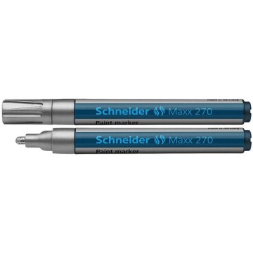 Marker olejowy SCHNEIDER 270 3,0mm srebrny