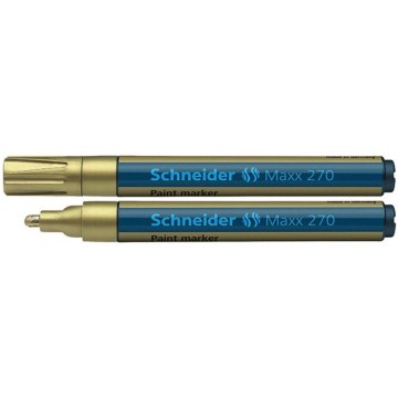 Marker olejowy SCHNEIDER 270 3,0mm złoty