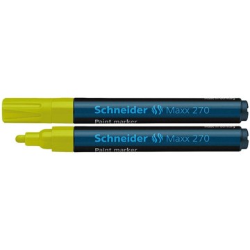 Marker olejowy SCHNEIDER 270 3,0mm żółty
