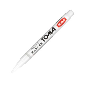 Marker olejowy TOMA 1,5mm biały