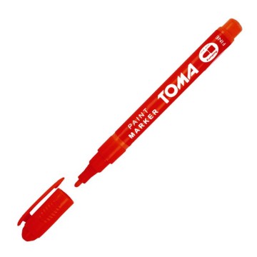 Marker olejowy TOMA 1,5mm czerwony