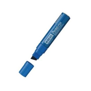 Marker permanentny PENTEL N-50XL niebieski ścięty