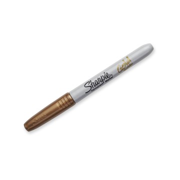 Marker permanentny SHARPIE metaliczny złoty