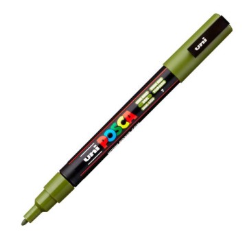 Marker UNI POSCA PC-3M zieleń khaki (7)