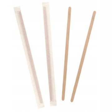 Mieszadełka drewniane [500] pakowane osobno