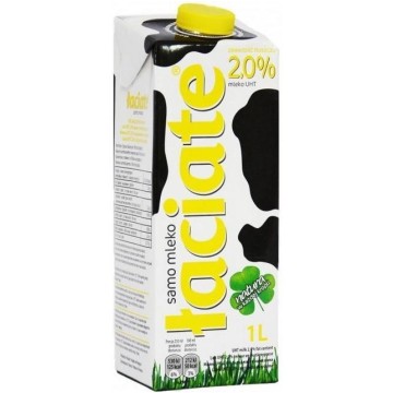 Mleko ŁACIATE 2,0% 1L