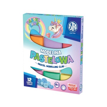 Modelina ASTRA [12] pastelowa