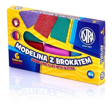 Modelina ASTRA [6] z brokatem