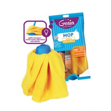 Mop zapas sukienka GOSIA z mikrofibry żółty
