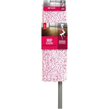 Mop zestaw (+kij) płaski AZ mikrofibra CLASSIC