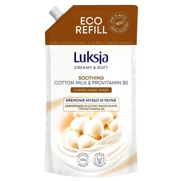 Mydło w płynie LUKSJA 900ml (zapas) BAWEŁNA