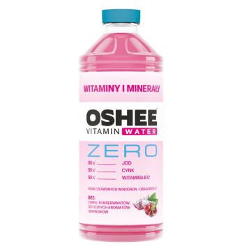 Napój OSHEE WATER ZERO 555ml [6] witaminy kaucja