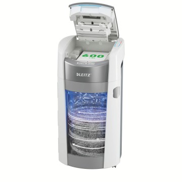 Niszczarka Leitz IQ Optimax AutoFeed 600, P5, 600