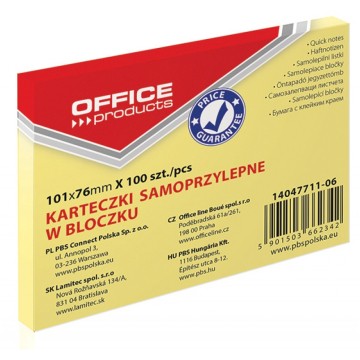 Notes samop. OFFICE PROD. 76/101 100k.