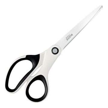 Nożyczki LEITZ 20,5cm tytanowe białe z czarnym