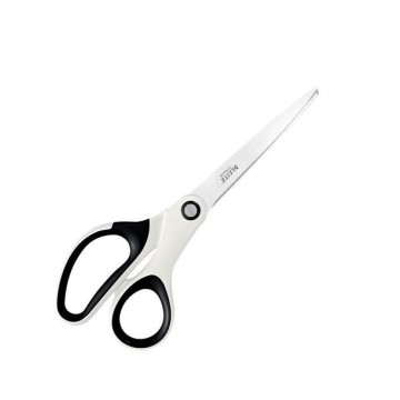 Nożyczki LEITZ 20,5cm tytanowe białe z żółtym