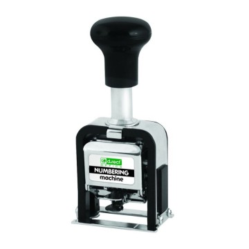 Numerator automat D.RECT 6-cyfr metalowy