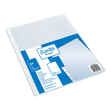 Obwoluty groszek A4 BANTEX BUDGET [100] 35mic