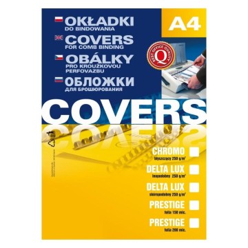 Okładki do bind DELTA skóropodobne [100] zielone