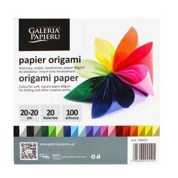 Papier do origami GALERIA PAPIERU 20x20cm [100]
