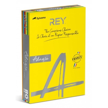 Papier kolor MIX REY ADAGIO A4 80g [500] intens