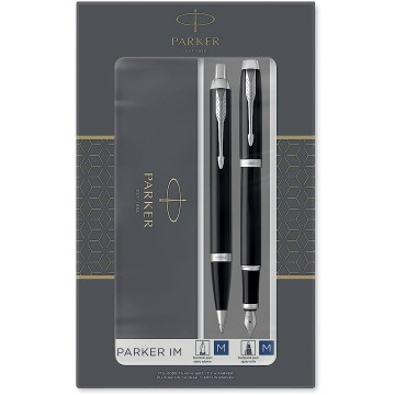 PARKER IM GT długopis czarny+pióro wieczne