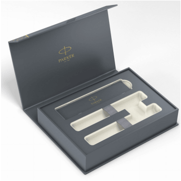 PARKER pudełko podwójne szare