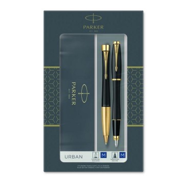 PARKER URBAN czarny matGT pióro wieczne + długopis