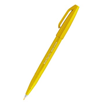 Pisak PENTEL do LETTERINGU zółty