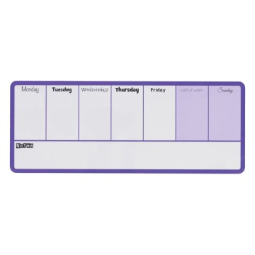 Planer suchościeralny NOBO tygod. 360x140mm fiolet