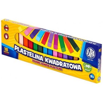 Plastelina ASTRA [18] kwadratowa