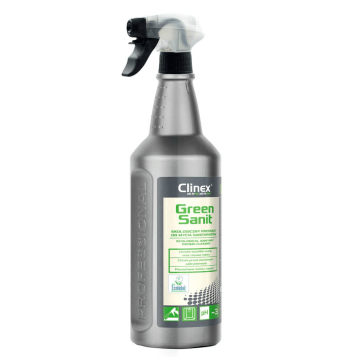 Płyn do łazienek CLINEX GREEN SANIT 1L z rozp.