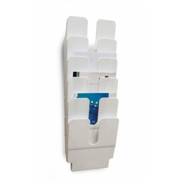 Pojemnik na ulotki FLEXIPLUS 6xA4 PION biały