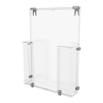 Pojemnik na ulotki PANTAPLAST wiszący A4