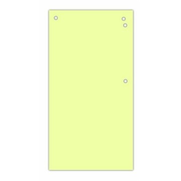 Przekładki 1/3 A4 [100] DONAU żółte