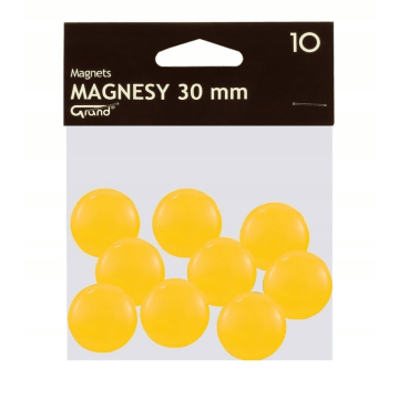 Punkty magnetyczne GRAND 30mm [10] żółte