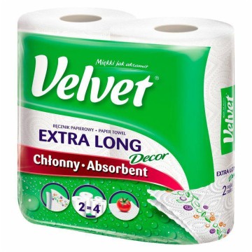 Ręczniki kuchenne VELVET EXTRA LONG 2w [2] DECOR