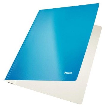 Skoroszyt kartonowy LEITZ WOW niebieski