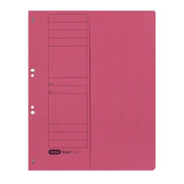 Skoroszyt tekturowy oczko 1/2 ELBA czerwony