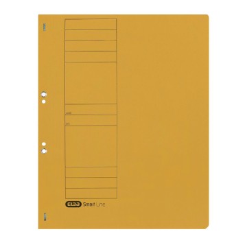 Skoroszyt tekturowy oczko ELBA 1/1 żółty