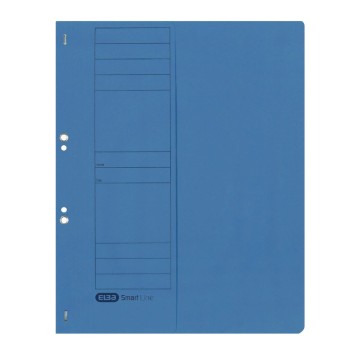 Skoroszyt tekturowy oczko ELBA 1/2 niebieski