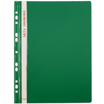 Skoroszyty do akt osob. BIURFOL [10] zielone