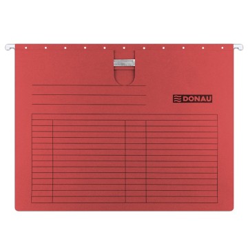 Skoroszyty wiszące DONAU [5] czerwone