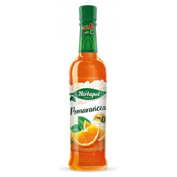 Syrop HERBAPOL Owocowa Spiżarnia 420ml pomarańcza