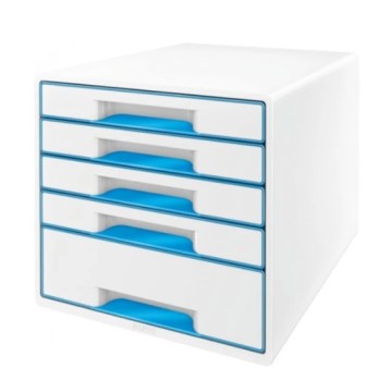 Szafka na dokumenty LEITZ WOW DUAL biało-niebieski