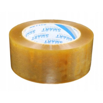 Taśma pakowa kauczuk 48mm/120m SMART bezbarwna [1]