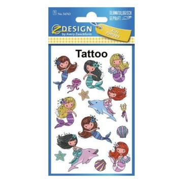 Tatuaże AVERY syreny [14]