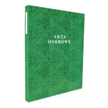 Teczka do akt osobowych KONFEX 2cm zielona